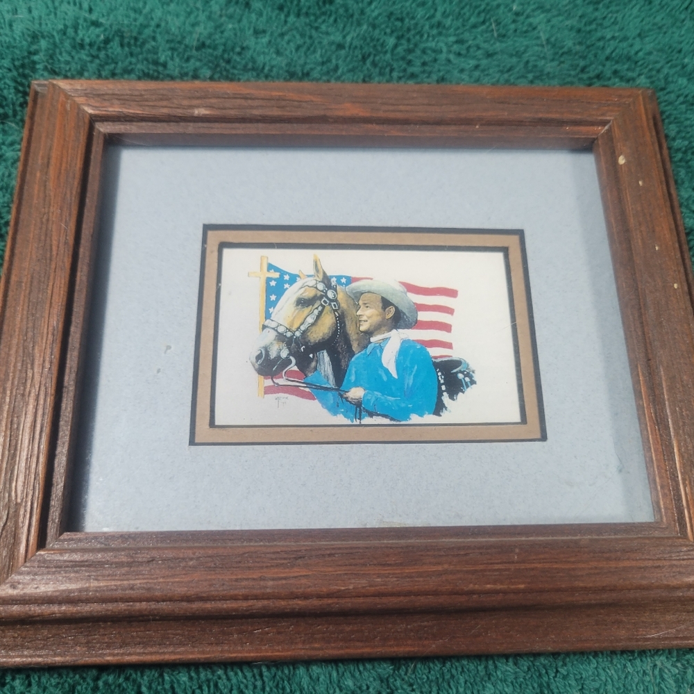 Roy & Trigger by William Zivic Framed Print